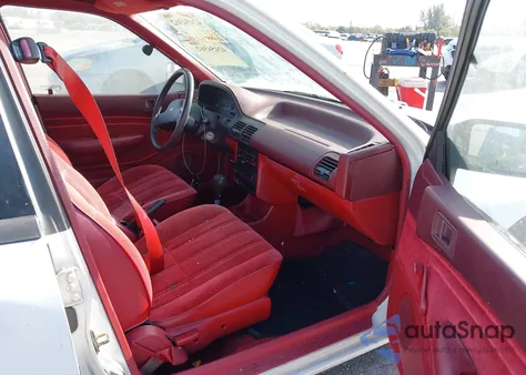 1991 Ford Escort Lx из США, поврежденный, VIN 1FAPP14J6MW383227